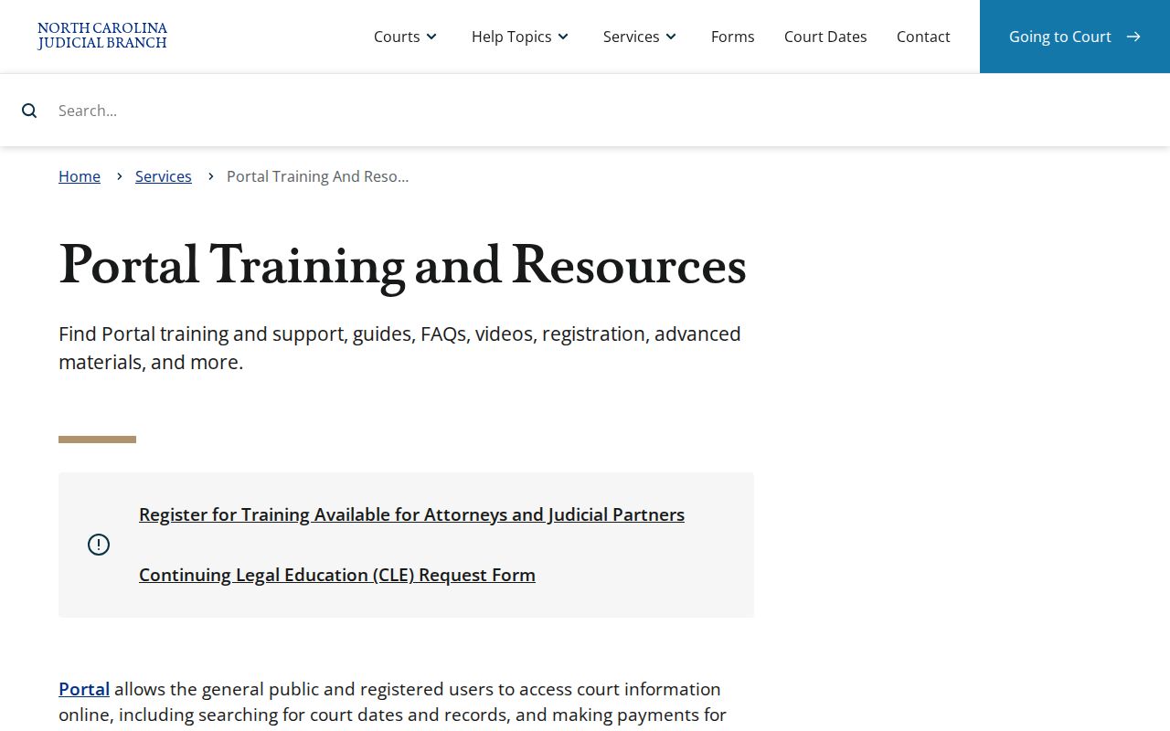 North Carolina eCourts release-record check for Perquimans County